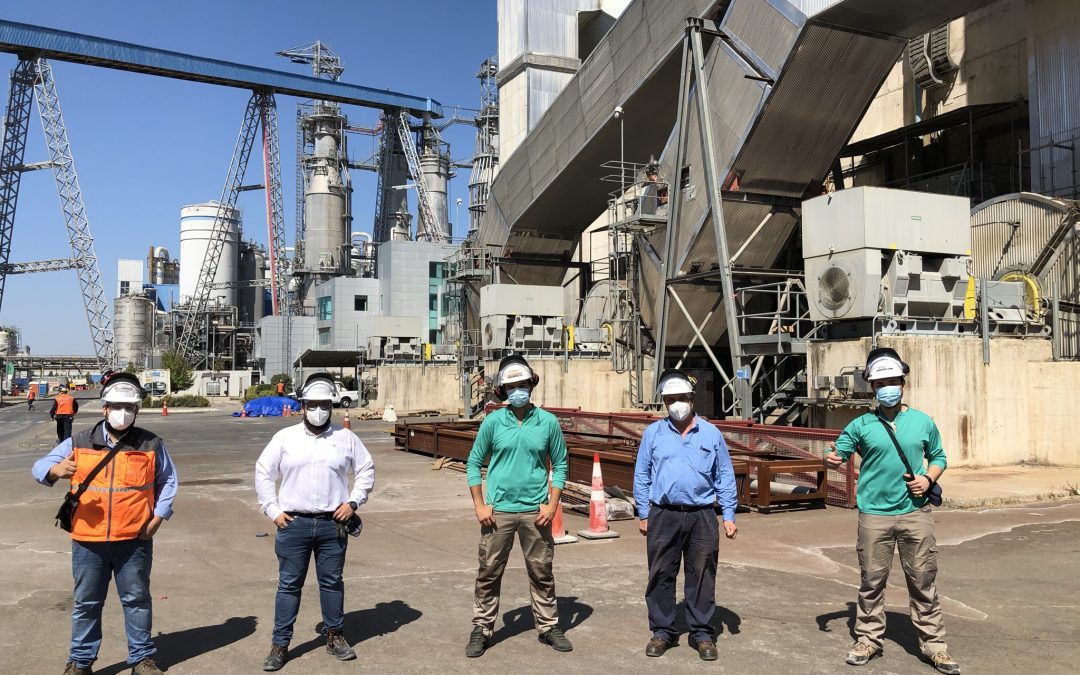 Departamento de Mecánica colabora en procesos de mantenimiento de celulosa Arauco