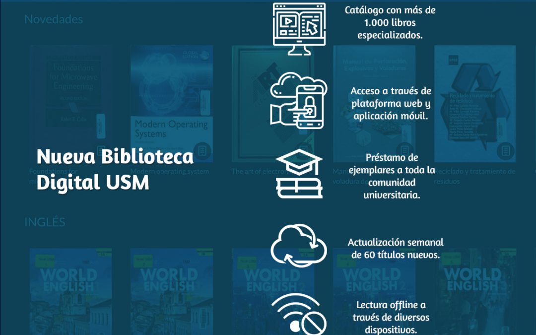 USM lanza su nueva biblioteca digital